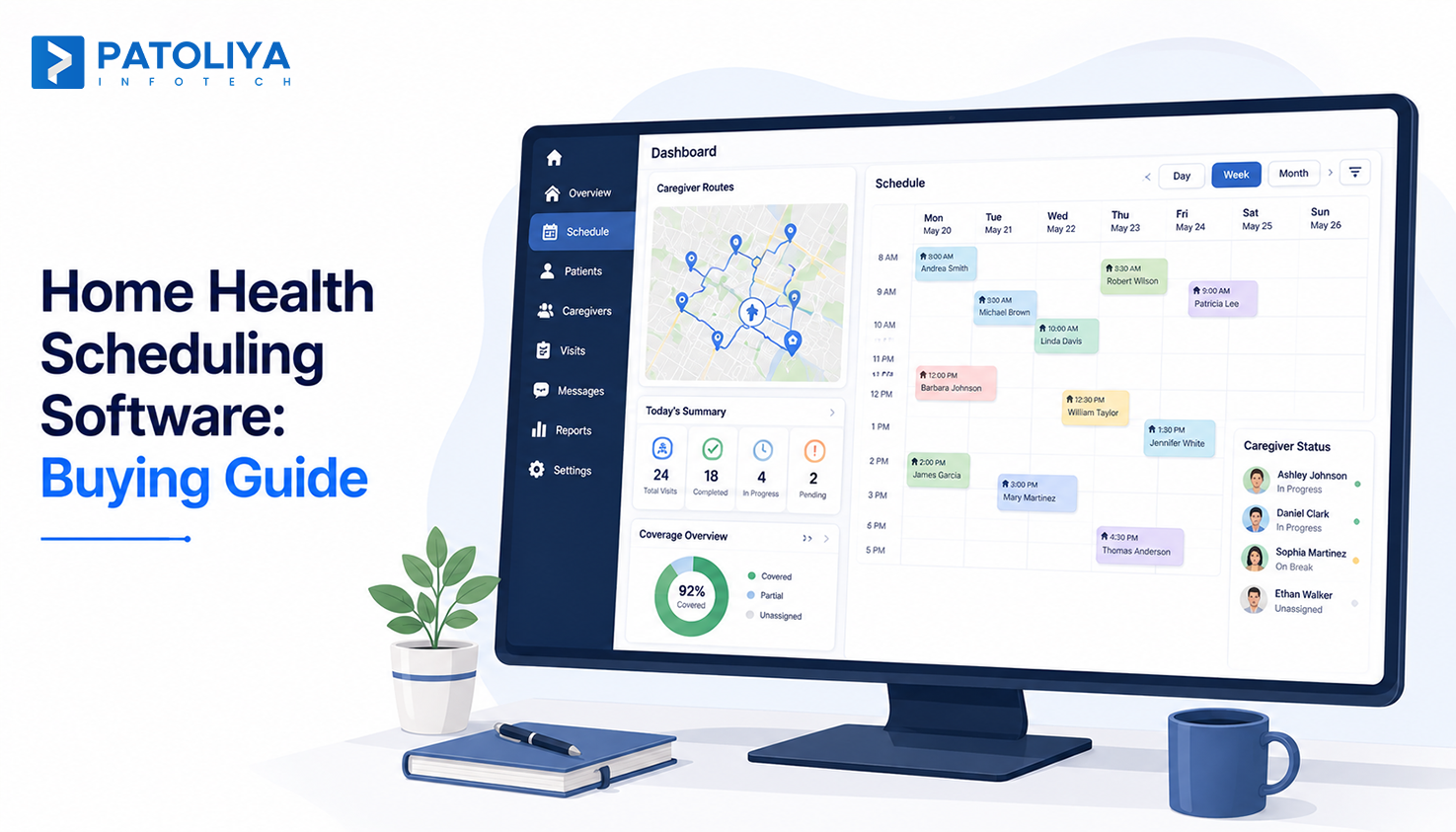 Home Health Scheduling Software: Build, Buy or Customize?