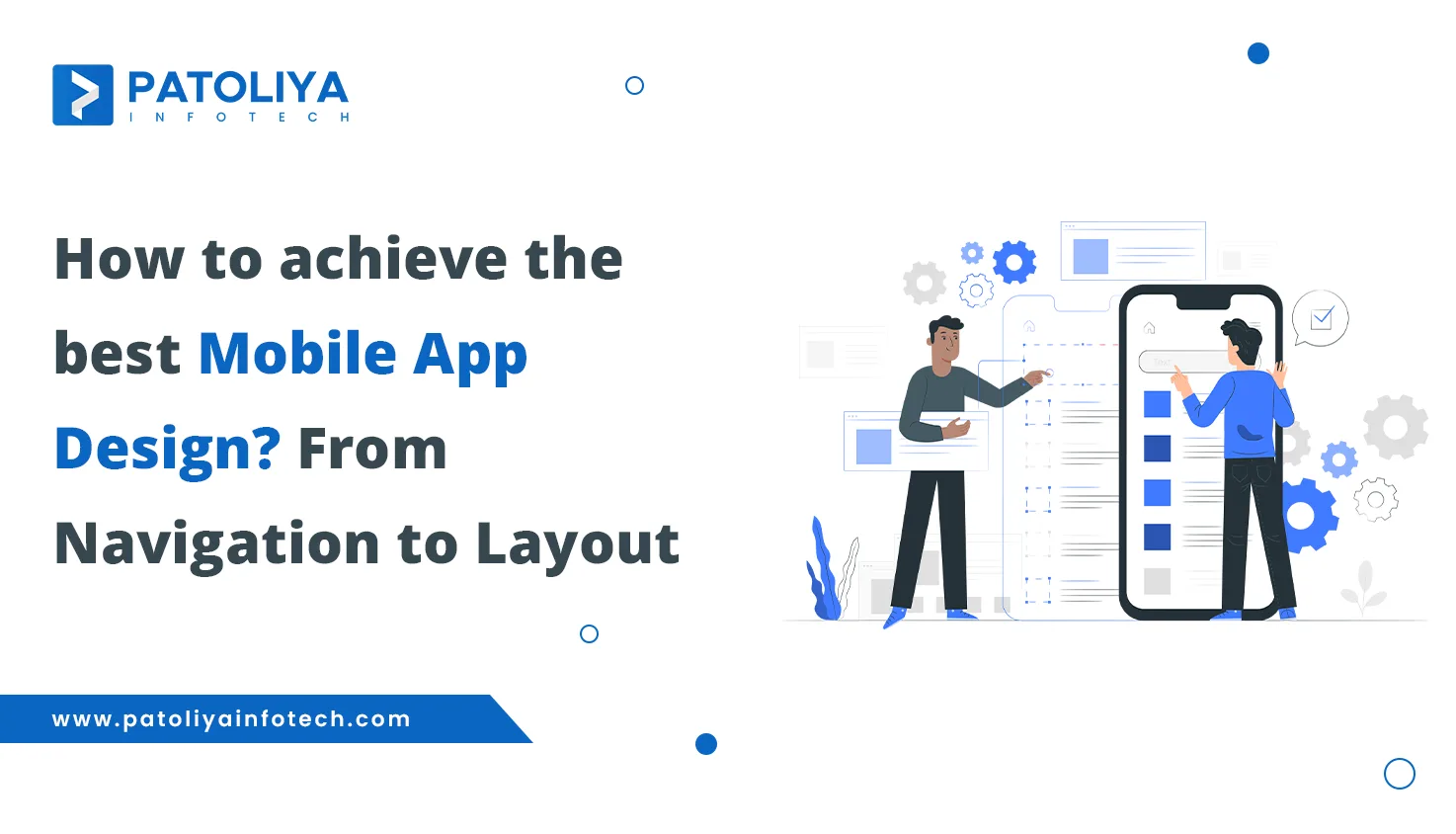 What are the main objectives of app design?
