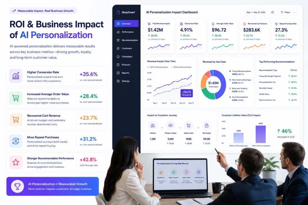 ROI and Business Impact of AI Personalization