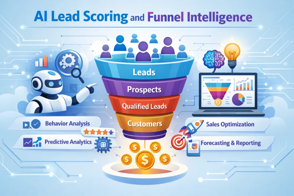 AI Lead Scoring and Funnel Intelligence