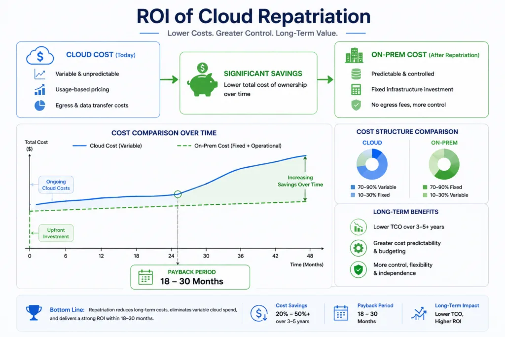 ROI of Cloud Repatriation