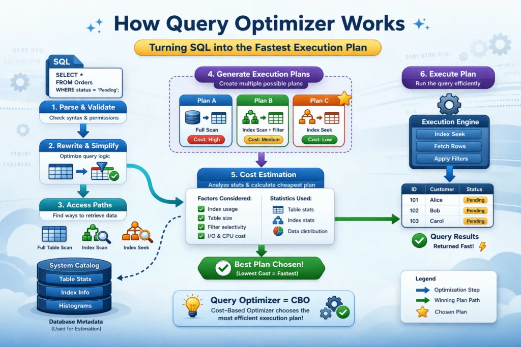 How Query Optimizer Works (What is Query Optimization)