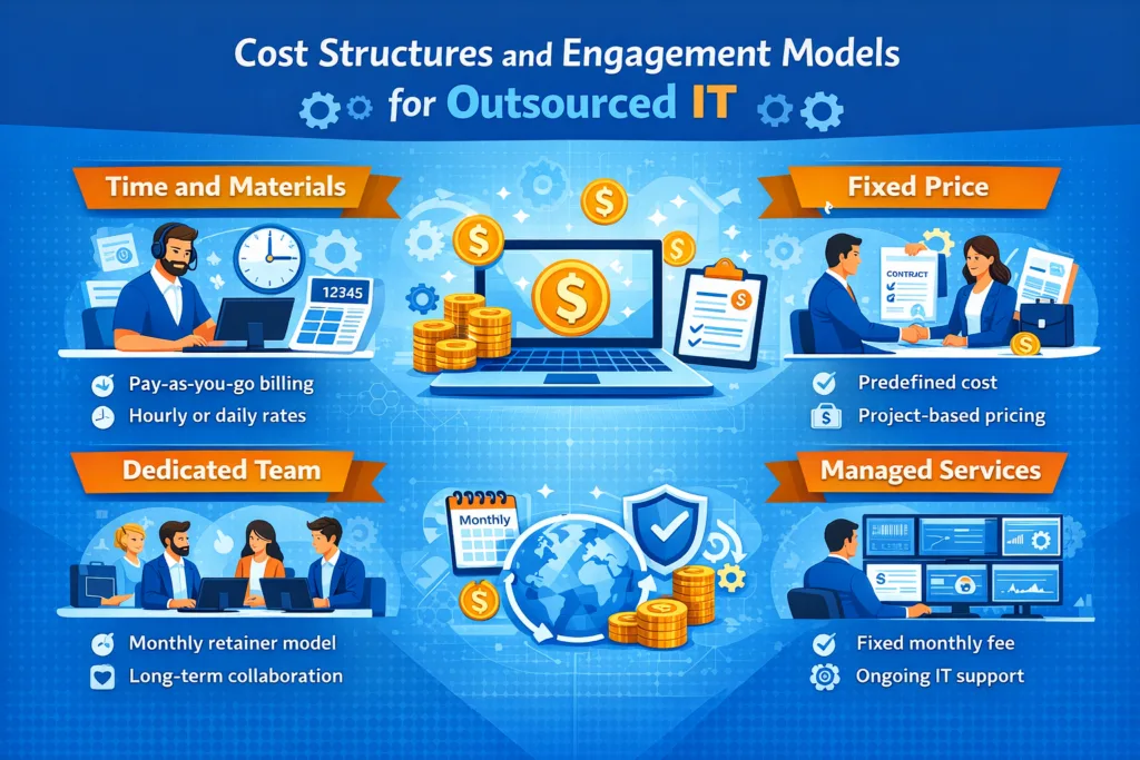 Cost Structures and Engagement Models for Outsourced IT