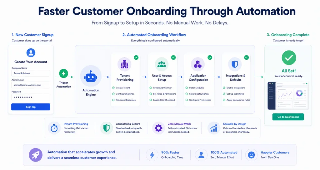 Faster Customer Onboarding Through Automation