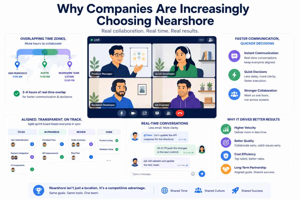 Why Companies Are Increasingly Choosing Nearshore