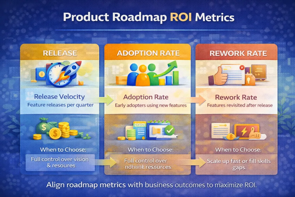 Product Roadmap ROI Metrics