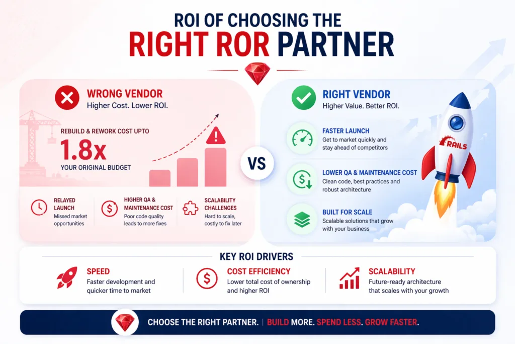 ROI of Choosing the Right RoR Partner
