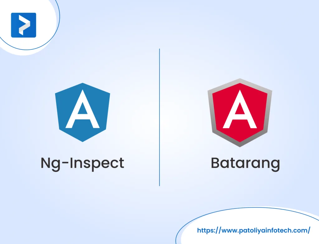 A visual representation of component hierarchy with Ng-Inspect and dependency injection analysis with Batarang.
