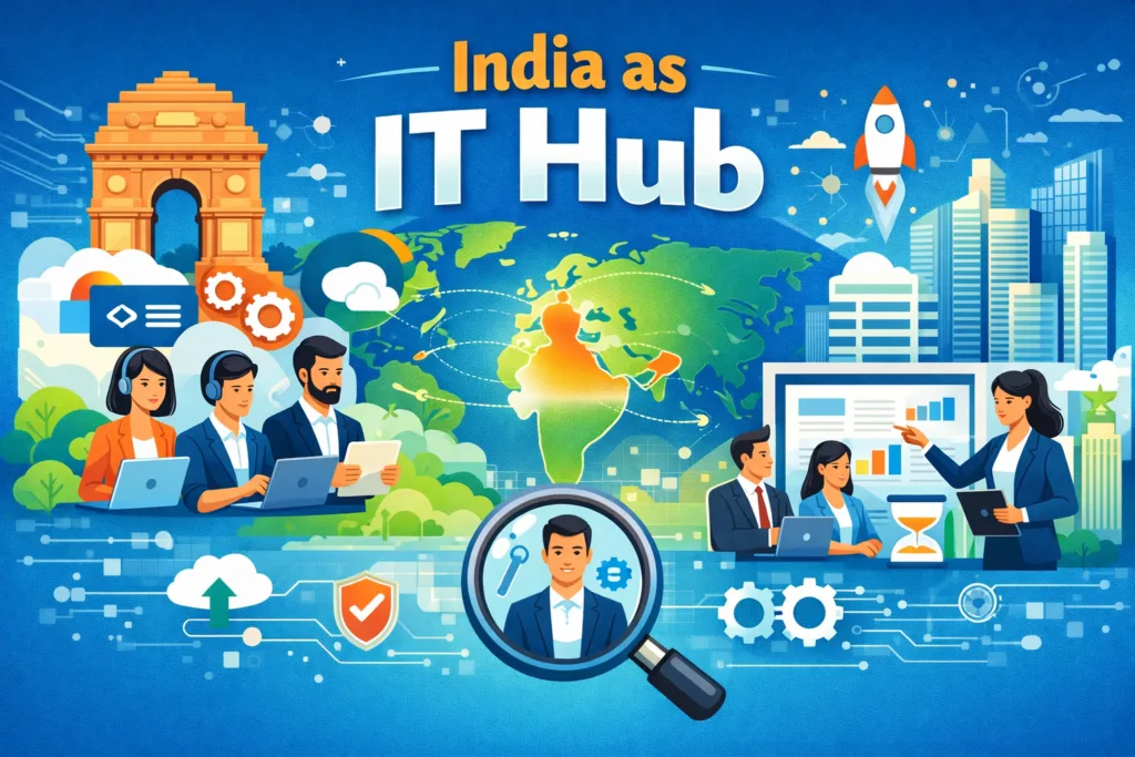 India as IT Hub (Why India Is a Global Hub for IT Staff Augmentation)