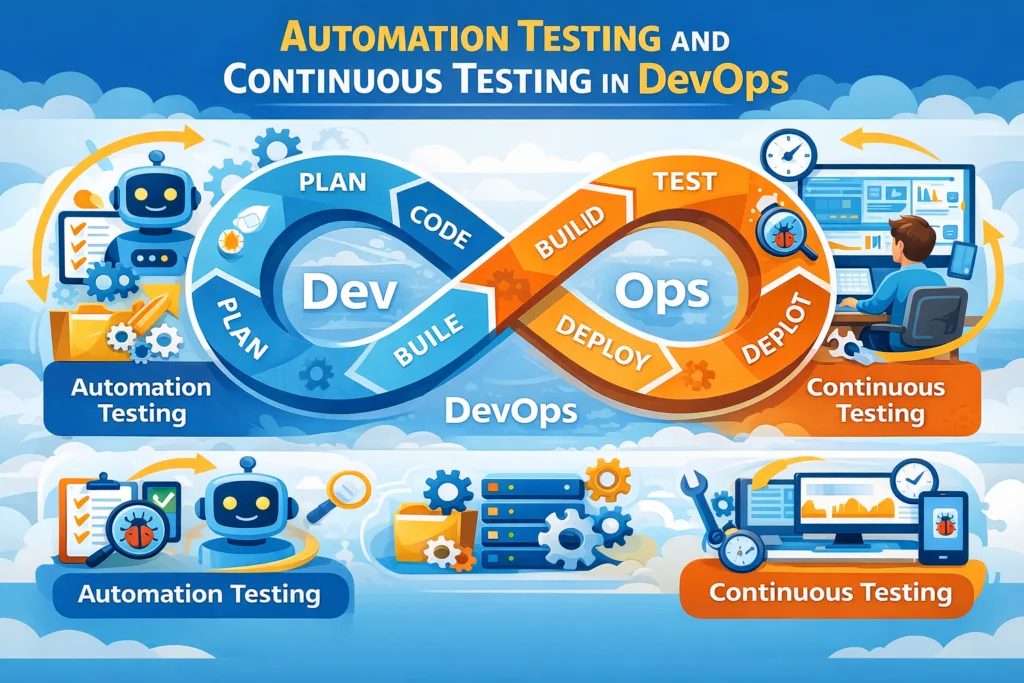 Automation Testing and Continuous Testing in DevOps