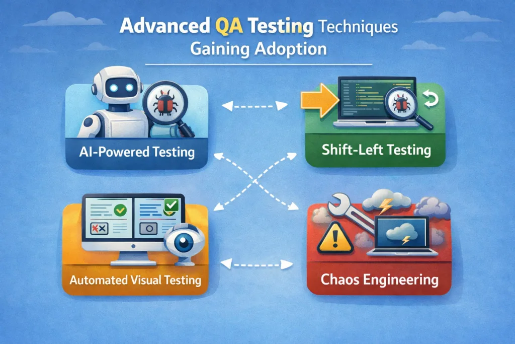 Advanced QA Testing Techniques Gaining Adoption