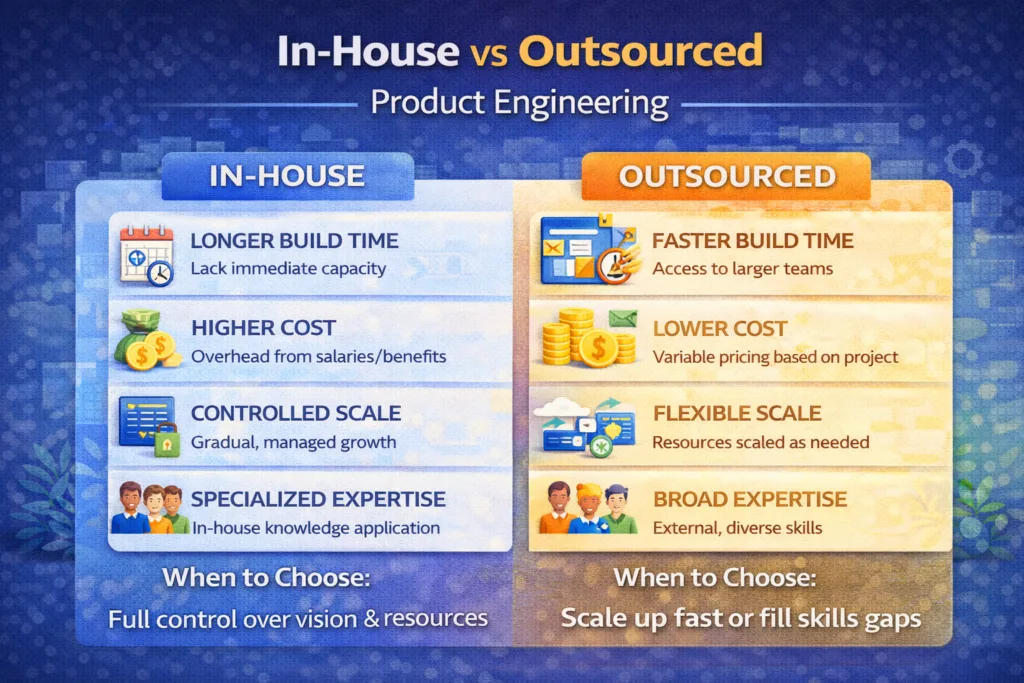 In-House vs Outsourced Product Engineering