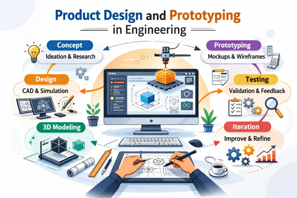 Product Design and Prototyping in Engineering