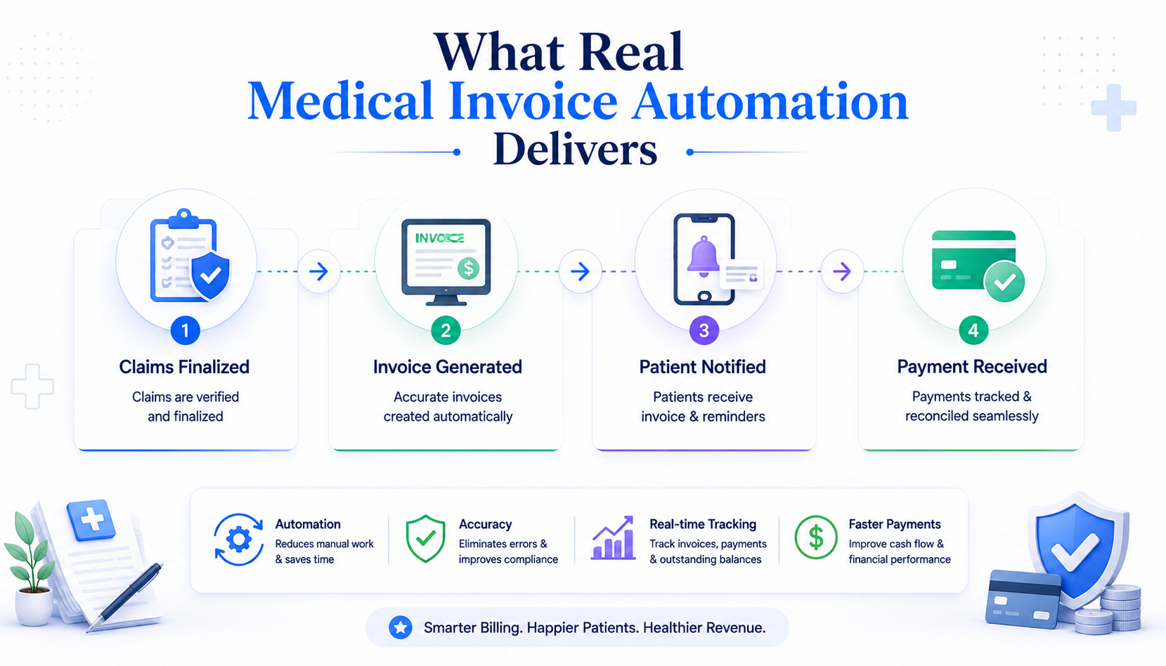 What Real Medical Invoice Automation Delivers