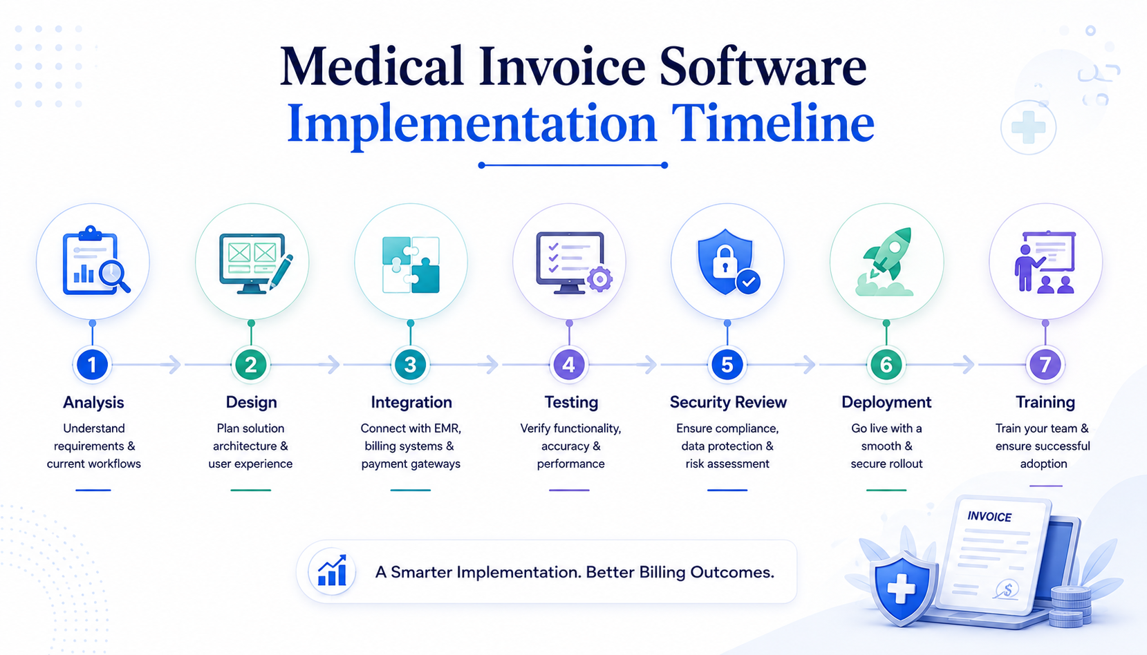 Medical Invoice Software Implementation Timeline