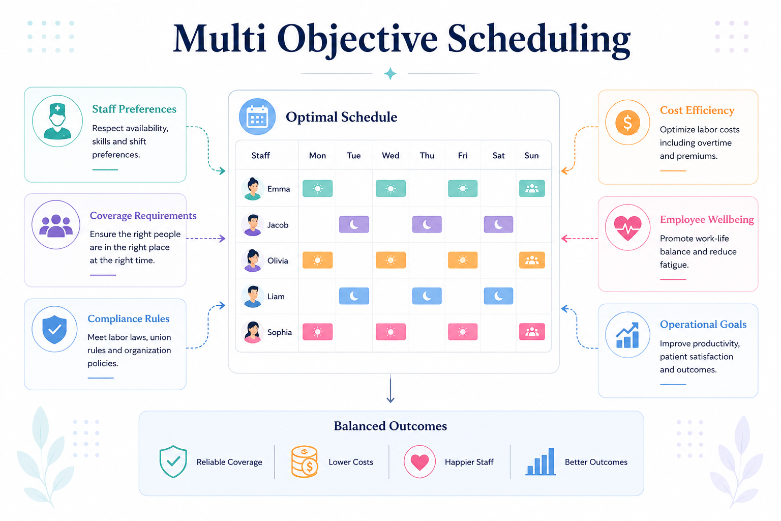 Multi Objective Scheduling