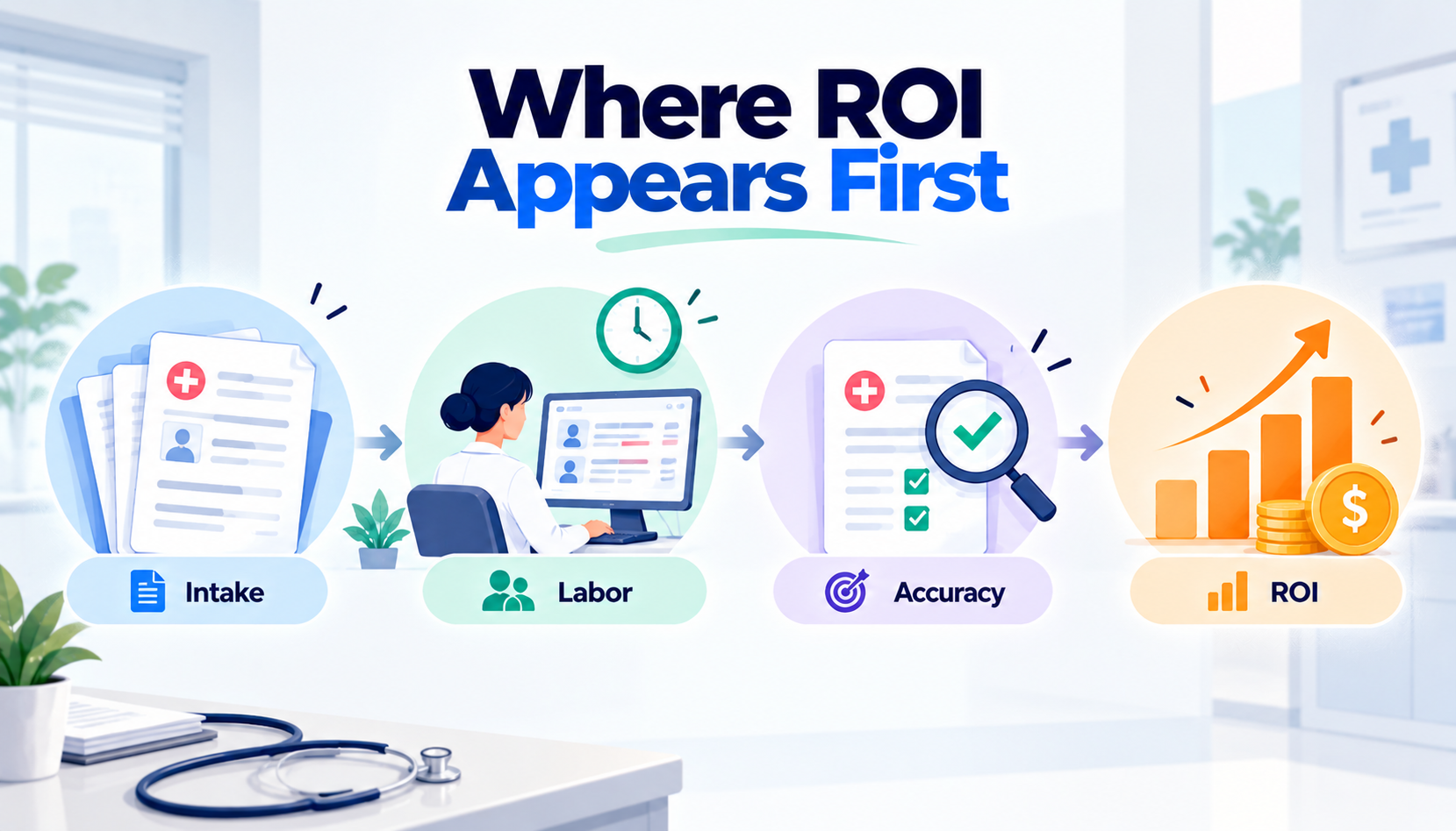 Where the business case usually appears first
